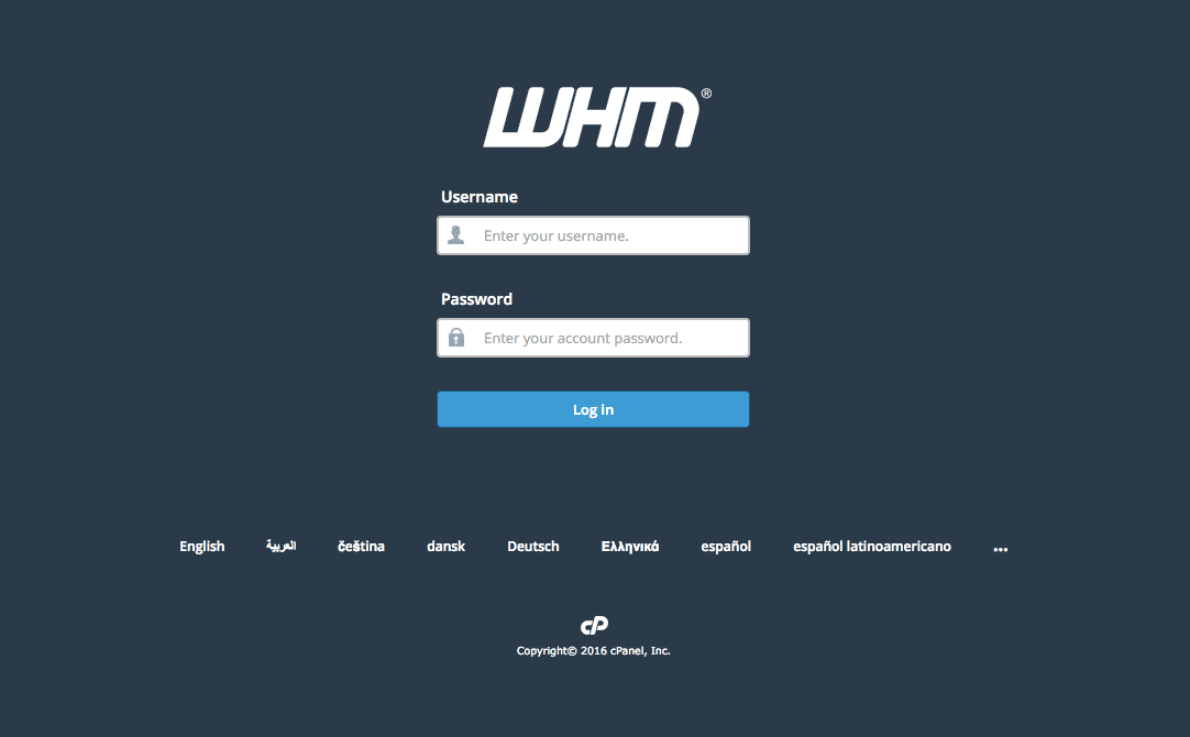Install cPanel WHM on CentOS 7 RHEL and CloudLinux