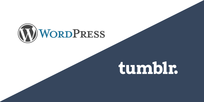 WordPress vs Tumblr