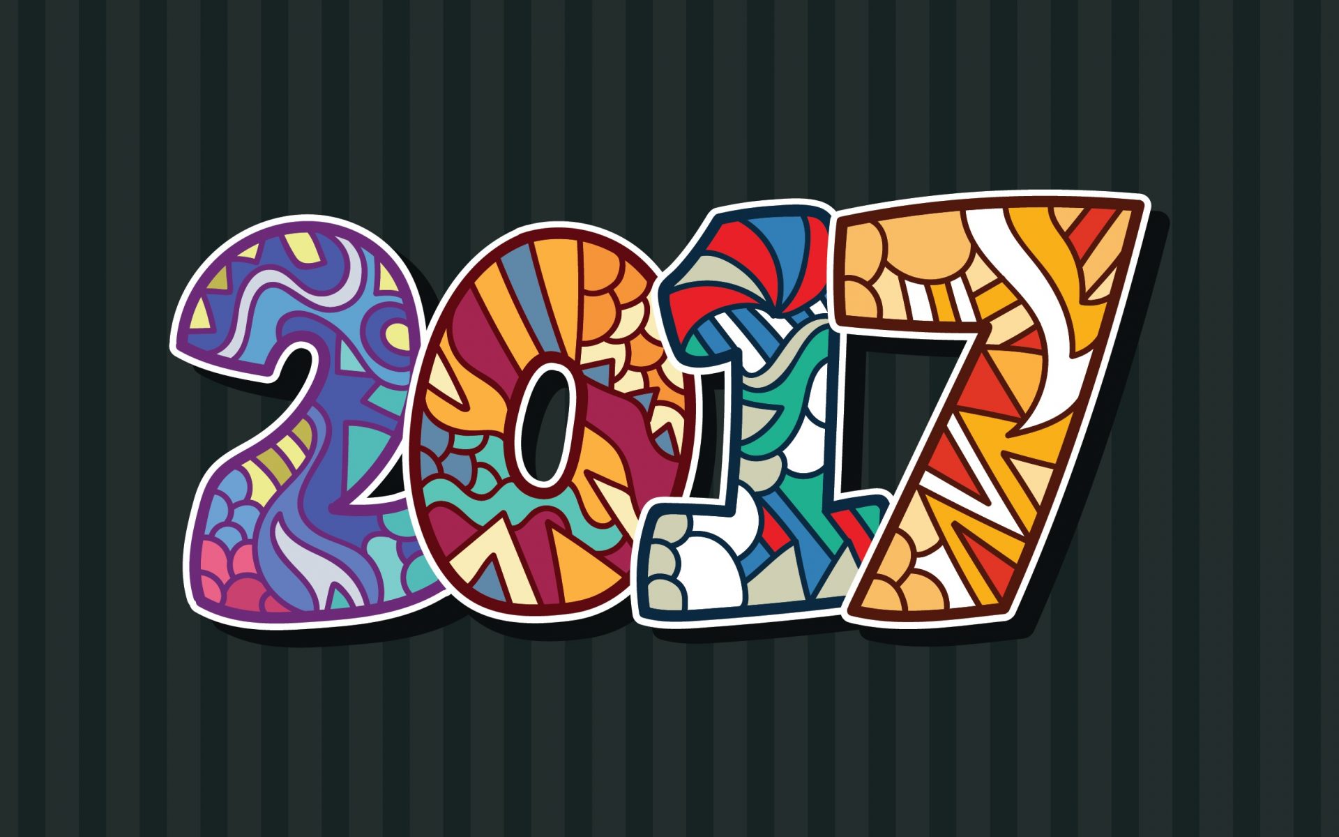 Happy New Year Greetings 2017 Wallpaper
